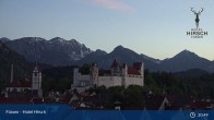 Archived image Webcam Füssen: High Palace 20:00