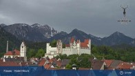 Archiv Foto Webcam Hohes Schloss in Füssen 07:00