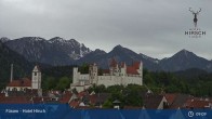Archiv Foto Webcam Hohes Schloss in Füssen 08:00