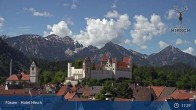 Archiv Foto Webcam Hohes Schloss in Füssen 10:00