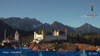 Archived image Webcam Füssen: High Palace 08:00