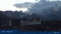 Archived image Webcam Füssen: High Palace 18:00