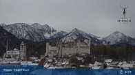 Archiv Foto Webcam Hohes Schloss in Füssen 10:00