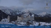 Archiv Foto Webcam Hohes Schloss in Füssen 06:00