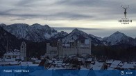 Archiv Foto Webcam Hohes Schloss in Füssen 18:00