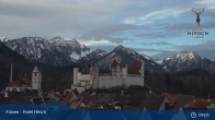 Archived image Webcam Füssen: High Palace 09:00