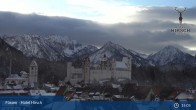 Archived image Webcam Füssen: High Palace 14:00