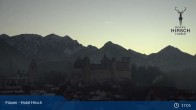 Archiv Foto Webcam Hohes Schloss in Füssen 17:00