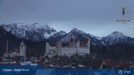 Archived image Webcam Füssen: High Palace 02:00