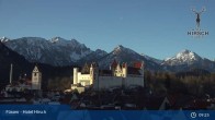 Archived image Webcam Füssen: High Palace 08:00