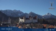 Archived image Webcam Füssen: High Palace 10:00