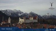 Archived image Webcam Füssen: High Palace 08:00