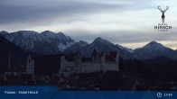 Archived image Webcam Füssen: High Palace 18:00