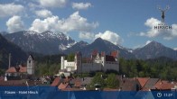Archiv Foto Webcam Hohes Schloss in Füssen 10:00