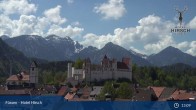 Archived image Webcam Füssen: High Palace 12:00