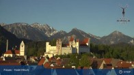 Archiv Foto Webcam Hohes Schloss in Füssen 06:00