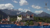 Archived image Webcam Füssen: High Palace 10:00