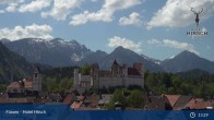 Archived image Webcam Füssen: High Palace 12:00