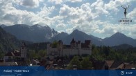 Archived image Webcam Füssen: High Palace 14:00