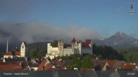 Archiv Foto Webcam Hohes Schloss in Füssen 06:00