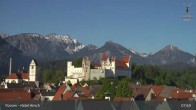 Archiv Foto Webcam Hohes Schloss in Füssen 07:00