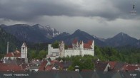 Archiv Foto Webcam Hohes Schloss in Füssen 16:00