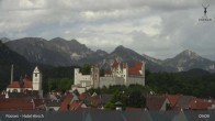 Archiv Foto Webcam Hohes Schloss in Füssen 08:00