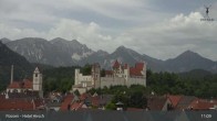 Archiv Foto Webcam Hohes Schloss in Füssen 10:00