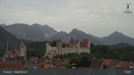 Archiv Foto Webcam Hohes Schloss in Füssen 12:00