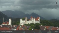 Archiv Foto Webcam Hohes Schloss in Füssen 18:00