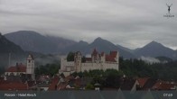 Archived image Webcam Füssen: High Palace 07:00