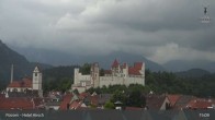 Archived image Webcam Füssen: High Palace 14:00