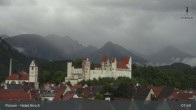 Archiv Foto Webcam Hohes Schloss in Füssen 07:00