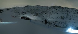 Archiv Foto Webcam Skigebiet Reinswald: Pfnatsch Piste und Restaurant 23:00