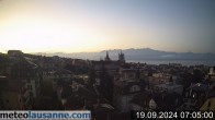 Archived image Webcam Lausanne - Lac Léman 06:00