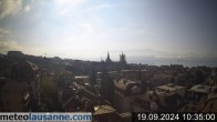 Archived image Webcam Lausanne - Lac Léman 09:00