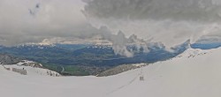 Archived image Webcam Goldeck ski resort: Panoramic view 13:00