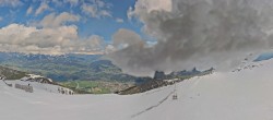 Archived image Webcam Goldeck ski resort: Panoramic view 11:00