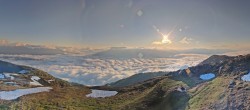 Archived image Webcam Goldeck ski resort: Panoramic view 05:00