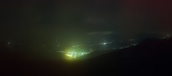 Archived image Webcam Goldeck ski resort: Panoramic view 23:00