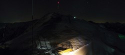 Archived image Webcam Goldeck ski resort: Panoramic view 23:00