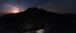 Archiv Foto Webcam Panoramablick Goldeck 23:00