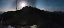 Archiv Foto Webcam Panoramablick Goldeck 01:00
