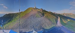Archived image Webcam Goldeck ski resort: Panoramic view 05:00