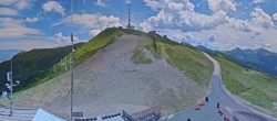 Archived image Webcam Goldeck ski resort: Panoramic view 13:00