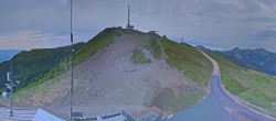 Archived image Webcam Goldeck ski resort: Panoramic view 19:00
