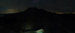 Archived image Webcam Goldeck ski resort: Panoramic view 23:00