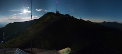 Archiv Foto Webcam Panoramablick Goldeck 23:00