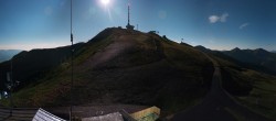 Archiv Foto Webcam Panoramablick Goldeck 01:00