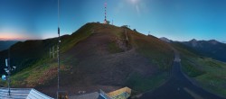 Archiv Foto Webcam Panoramablick Goldeck 03:00